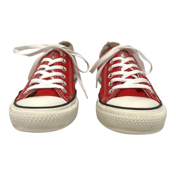 Converse Red Chuck Taylor All Star Canvas Lace Up Classic Sneaker Unisex W8 M6 - Picture 2 of 15
